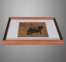 南川书画装裱配框服务案例